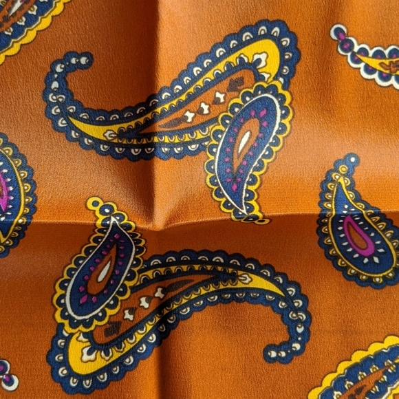 Beautiful Vintage Paisley Scarf - Picture 2 of 4